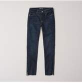 Thumbnail for your product : Abercrombie & Fitch A&F Women's Low Rise Ankle Jeans in Blue ANKLE ZIPS - Size 24