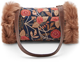 Thumbnail for your product : Tory Burch Tapestry Print Fur Muff