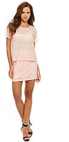 Thumbnail for your product : Gianni Bini Kat Shadow-Striped Top