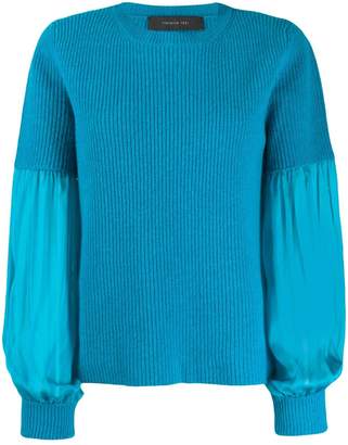 FEDERICA TOSI pleated-sleeve sweater