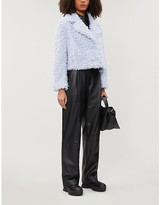 Thumbnail for your product : Stand Janet cropped faux-fur jacket