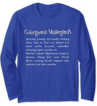 Color Guard Kulergard Colorguard T-Shirt Great Gifts Unisex