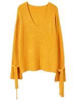 Thumbnail for your product : MANGO Bow Textured Sweater