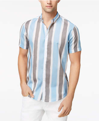 INC International Concepts Men's Painter Stripes Shirt, Created for Macy's