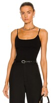 Thumbnail for your product : Enza Costa Italian Viscose Strappy Camisole in Black