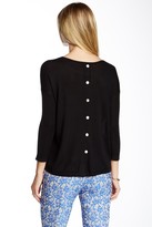 Thumbnail for your product : Paperwhite Collections Silk Blend Back Button Sweater