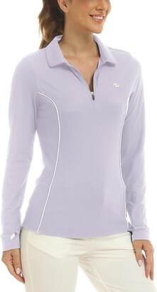 womens golf shirts elbow length sleeve