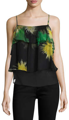 Tracy Reese Flounce Camisole Top