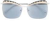 Alexander McQueen squared cat eye sunglasses