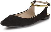 Thumbnail for your product : Jessica Simpson Zamma Ankle Strap Flat Shoes