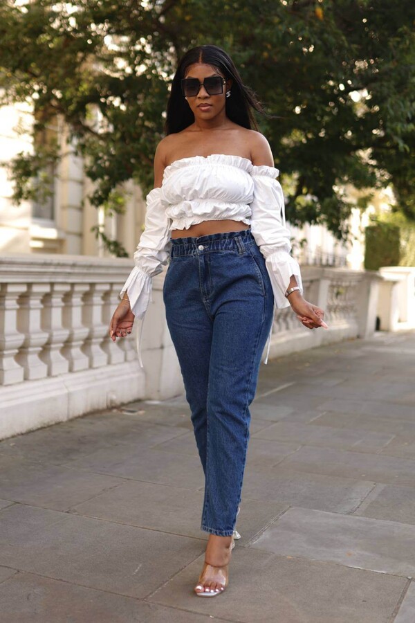 Paper Bag Waist Jeans | Shop the world's largest collection of ...