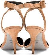 Thumbnail for your product : Alexander Wang Tan Suede Lovisa Heels