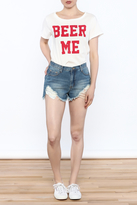 Thumbnail for your product : Ppla Distressed Denim Shorts