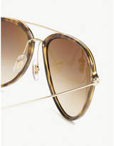 Thumbnail for your product : Ray-Ban RB4298 pilot-frame sunglasses