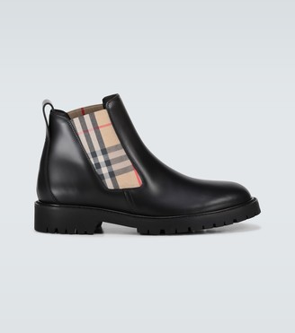 burberry boots mens