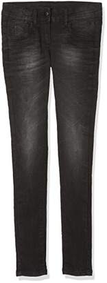 Tom Tailor Girl's Skinny Treggings Jeans, (Dark Stone Black Denim 1299)