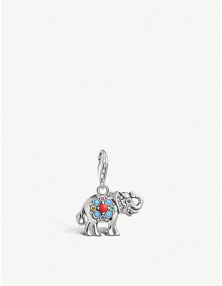 Thomas Sabo Decorative elephant sterling silver charm