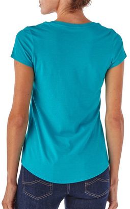 Patagonia Women's Window Racer Cotton/Poly Scoop Neck T-Shirt