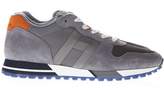 Thumbnail for your product : Hogan Gray Sneaker H383 In Leather And Suede