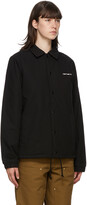 Thumbnail for your product : Carhartt Work In Progress Black Canvas Coach Jacket