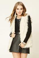 Thumbnail for your product : Forever 21 Shaggy Faux Fur Vest