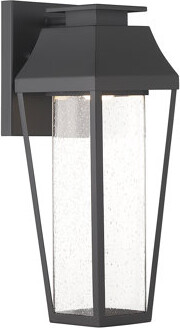 Savoy House Brookline LED Outdoor Dark Sky Wall Lantern in Matte Black