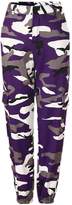 Thumbnail for your product : Lettre d'amour Women Camouflage Printing streetstyle Long Cargo Pants Trousers M