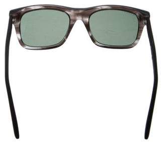 Gucci Web-Trimmed Square Sunglasses w/ Tags