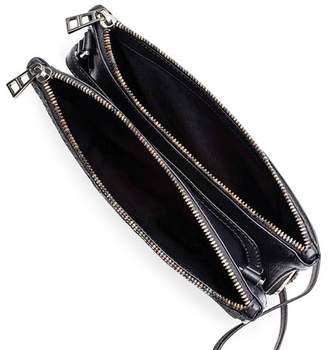 Zadig & Voltaire Clyde Embossed Leather Crossbody