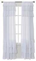 Thumbnail for your product : Simply Shabby Chic® Horizontal Gauze Ruffle Curtain Panel - White (52x84")