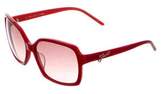 Thumbnail for your product : Fendi Oversize Logo Sunglasses