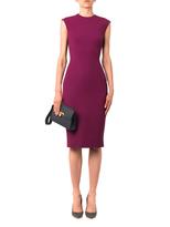 Thumbnail for your product : Freda Cap-sleeved stretch-cotton dress