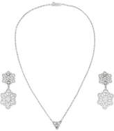 Thumbnail for your product : Buccellati 18-karat White Gold Diamond Earring And Necklace Set