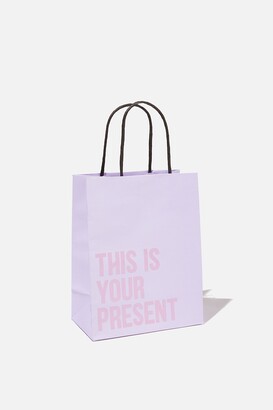 Typo Get Stuffed Gift Bag - Small