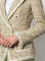 Thumbnail for your product : Veronica Beard Double-Breasted Tweed Jacket