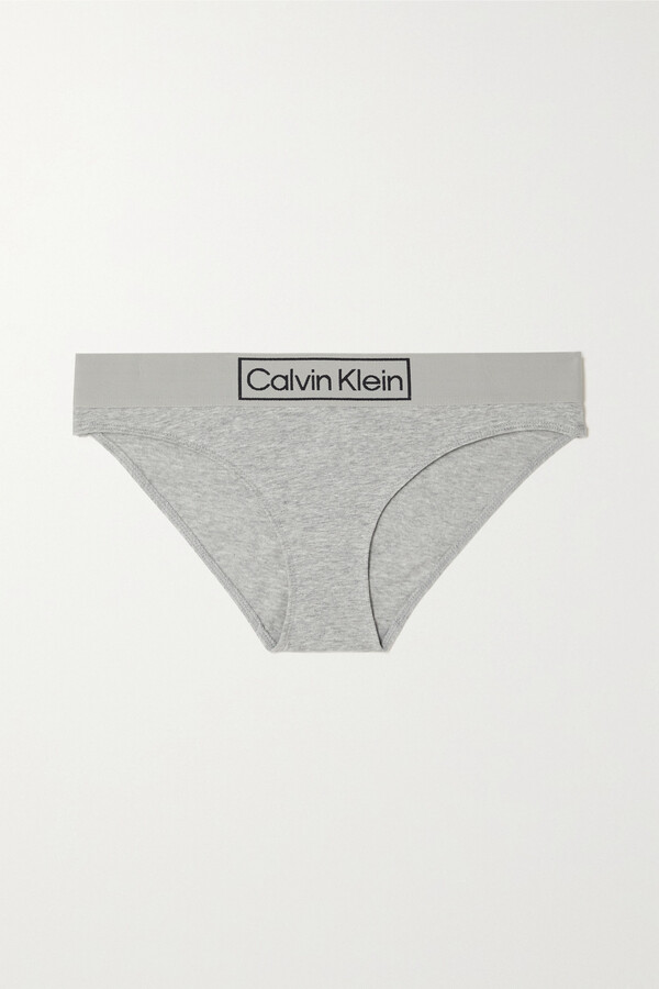 Calvin Klein Underwear Women's Gray Panties | ShopStyle