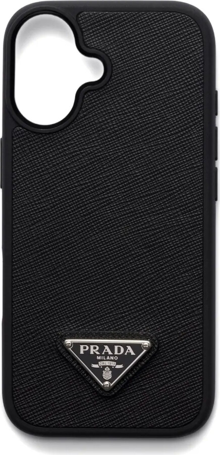 Prada saffiano-leather Iphone 17 case