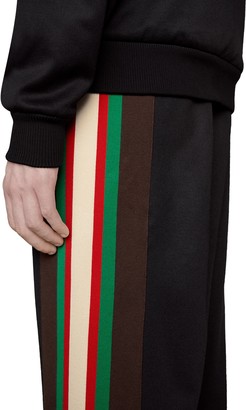Gucci Technical jersey track bottoms