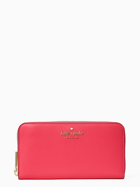 kate spade hot pink wallet