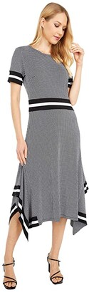 MICHAEL Michael Kors Houndstooth T-Shirt Dress Women's Dress - ShopStyle