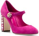Thumbnail for your product : Dolce & Gabbana embellished heel pumps