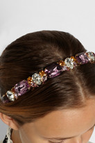Thumbnail for your product : Dolce & Gabbana Gold-plated Swarovski crystal headband