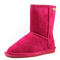 BearPaw Emma Youth Youth Round Toe Suede Purple Winter Boot.