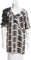 Thumbnail for your product : Dries Van Noten Silk Printed Top