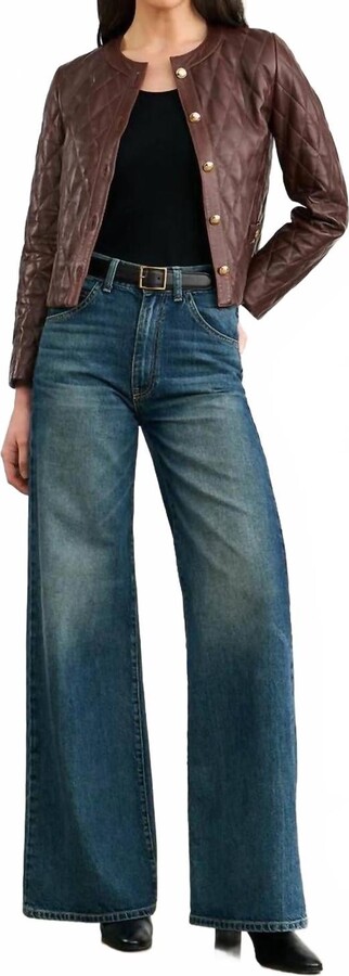 Nili Lotan Salome High-Waist Jean In Simon Wash