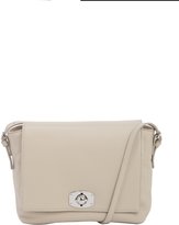 Thumbnail for your product : Furla Beige Leather Fold-Over Crossbody Bag