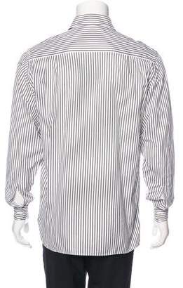 Ermenegildo Zegna Striped Woven Shirt