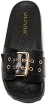 Thumbnail for your product : Liliana Nomi Buckle Slide Sandal