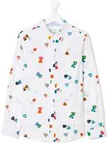 Thumbnail for your product : Paul Smith Junior Teen plectrum print shirt
