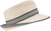 Thumbnail for your product : Eric Javits Big Deal Woven Fedora Hat